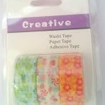 Creative Washi Tapes (Pack of 3 tapes) - Design 2