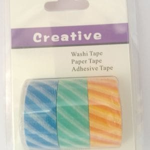 Creative Washi Tapes (Pack of 3 tapes) - Design 3