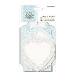 PaperMania Die Cut Notelets - Eau De Nil