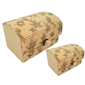Eco Friendly Gift Boxes (Set of 2 boxes) - Design 6