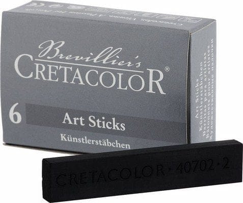 Cretacolor Art Sticks 7 X 14MM - Sketching Coal 40702 cc sketching coal stick Cretacolor Art Sticks 7 X 14MM - Sketching Coal