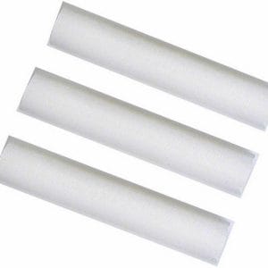 Cretacolor Art Chunky Colored Charcoal - Permanent White (Pack of 3)