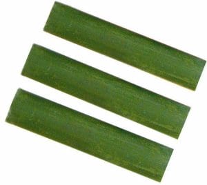 Cretacolor Art Chunky Colored Charcoal - Green Earth Light (Pack of 3)