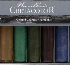 Cretacolor Art Chunky Colored Charcoal - Set of 12