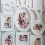 Photo Frame (White) - Family