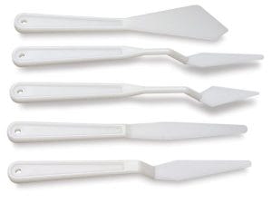 Plastic Palette Knives (Set of 5)