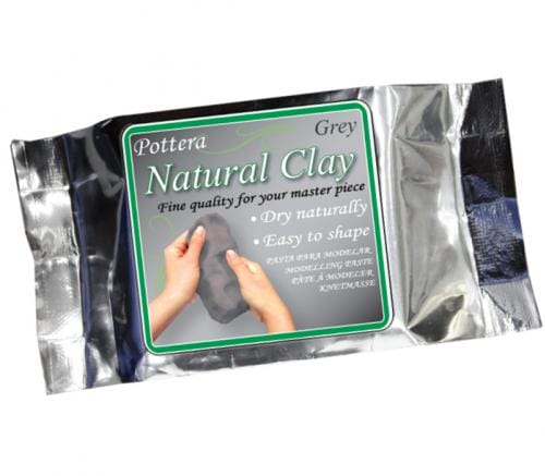 Natural Clay - Grey (250 gms) nat 250 g Natural Clay - Grey (250 gms)
