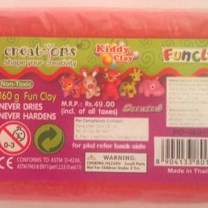 Kiddy FunClay - Red (160gm)