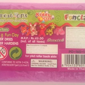 Kiddy FunClay - Neon Violet (160gm)