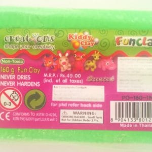 Kiddy FunClay - Neon Green (160gm)