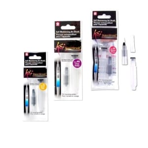 Sakura Koi Portable Water Brush (4 ml Barrel) - Set of 3