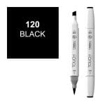 Shinhan Touch Twin Brush  Marker-Black