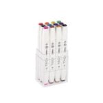 Shinhan Touch Twin Brush  Markers (Set of 12 Main Shades)