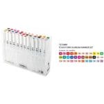 Shinhan Touch Twin Brush  Markers (Set of 36 assorted Shades)