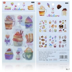 Journal Washi paper Sticker Combo (BL-159)