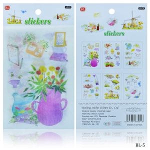 Journal Washi paper Sticker Combo (BL-5)