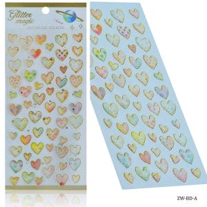 Epoxy Heart Stickers (ZW-BD-A)