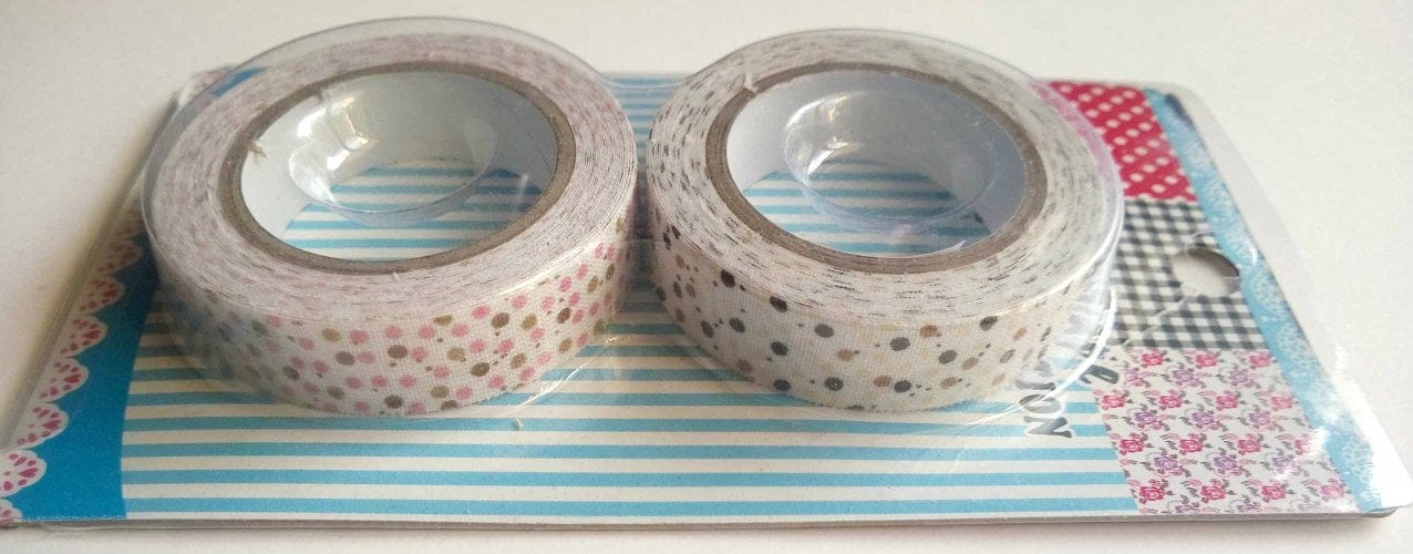 Fabric Tape (Set of 2) - Design 3 caft 23 1 caft-23-1