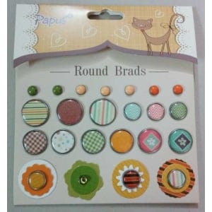 Papus Brads - Round Brads 2