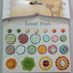 Papus Brads - Round Brads 2