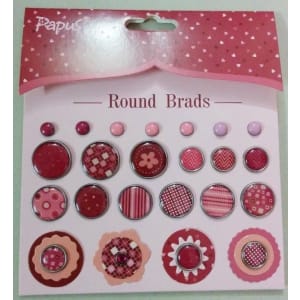 Papus Brads - Round Brads 3