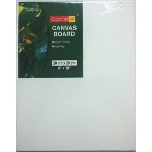 Camlin Canvas Board - 8" X 10"