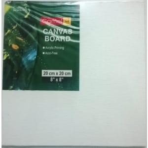 Camlin Canvas Board - 8" X 8"