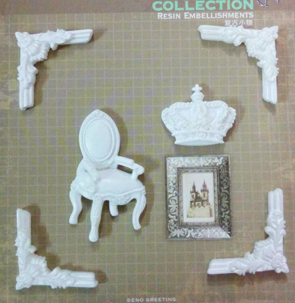 Resin Embellishments by Eno Greetings - Design 2 care 33 Resin Embellishments by Eno Greetings - Design 2