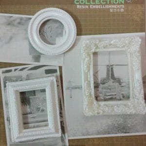 Resin Embellishments by Eno Greetings - Design 6