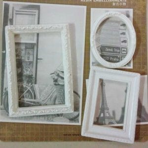 Resin Embellishments by Eno Greetings - Design 7