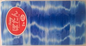 Stocking Cloth (Printed) - Dark Blue and White