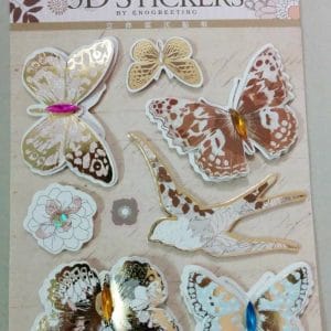 3D Stickers by Eno Greeting - Design 4