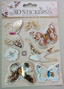 3D Stickers by Eno Greeting - Design 4