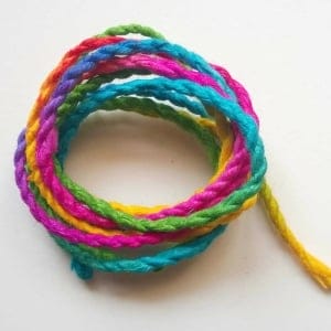 Twine - Colorful (Red, Yellow, Blue and Green)