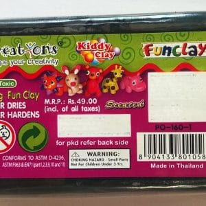 Kiddy FunClay - Black (160gm)