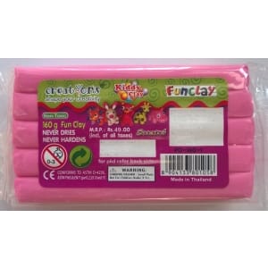 Kiddy FunClay - Pink (160gm)