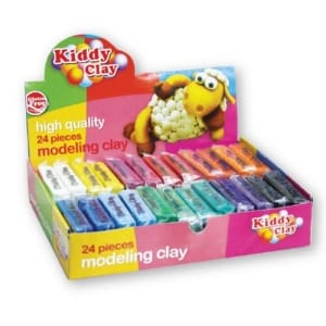 Kiddy FunClay Box of 24 pieces