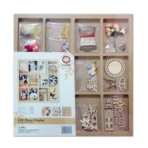 Wooden DIY Photo Display (Large) by Eno Greetings