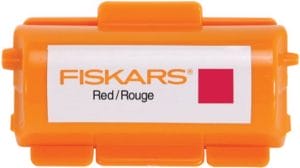 Fiskar Continuous Stamp Wheel Ink Cartridge - Red