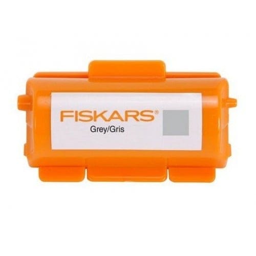 Fiskar Continuous Stamp Wheel Ink Cartridge - Silver Grey 01 005580 Fiskar Continuous Stamp Wheel Ink Cartridge - Silver Grey