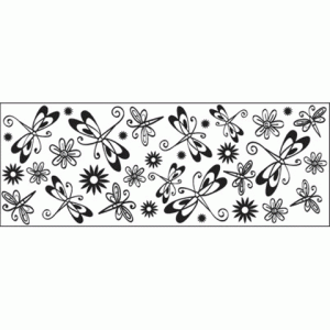 Fiskar Continous Stamps - Dragonfly