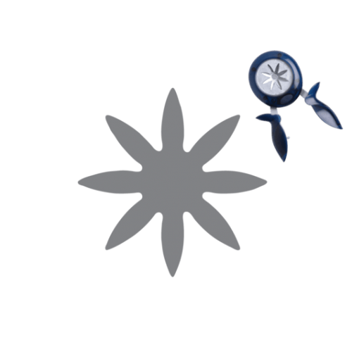 Fiskars Squeeze punch - Flower (Large) 1332 Fiskars Squeeze punch - Flower (Large)
