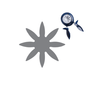 Fiskars Squeeze punch - Flower (Large)