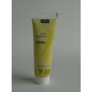 Pebeo Studio Acrylic HV 250ML - Light Lemon Yellow