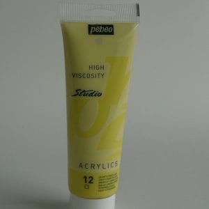 Pebeo Studio Acrylic HV 250ML - Light Lemon Yellow