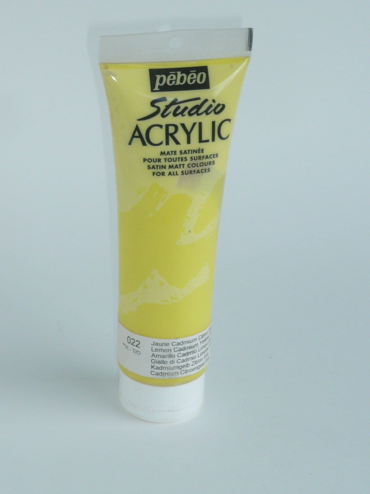 Pebeo Studio Acrylic HV 250ML - Cadmium Yellow Lemon Hue