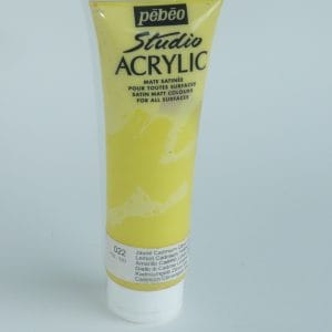 Pebeo Studio Acrylic HV 250ML - Cadmium Yellow Lemon Hue