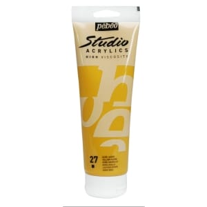 Pebeo Studio Acrylic HV 250ML - Yellow Ochre
