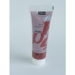 Pebeo Studio Acrylic HV 250ML - Red Ochre