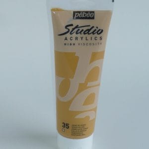 Pebeo Studio Acrylic HV 250ML - Venice Yellow